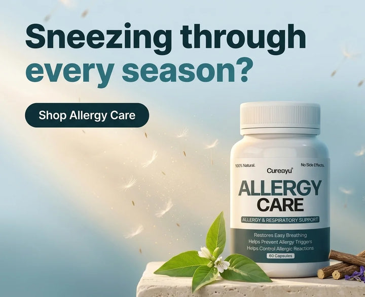 Sneezing through every season? Shop Allergy Care